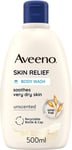Aveeno, Skin Relief, Body Wash, Soothes Very Dry Skin, 500ml Pack of 1