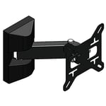 LEYF TV Wall Mount - Swivelling/Tilting - Flat Screen Mount - for LED, LCD, OLED, 4K, Plasma - VESA up to 50 x 50, 100 x 100 - for TVs from 19 to 26 Inches (48 cm to 66 cm) Maximum 25 kg