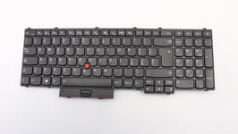 Lenovo ThinkPad P50 P70 Keyboard Italian Black Backlit 00PA305
