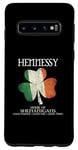 Coque pour Galaxy S10 Hennessy Nom de famille Irlande Maison irlandaise des shenanigans