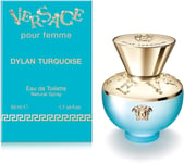 Versace Dylan Turquoise Pour Femme EDT Ladies Womens Perfume 50Ml with Free Frag