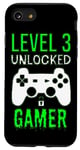 iPhone SE (2020) / 7 / 8 Level 3 Unlocked Gamer - Funny Gamer 3rd Birthday Case