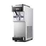 1200W Commercial Ice Cream Machine, 16L/H Soft Serve Ice-Cream Maker Machines, Ice Cream Machine with LCD Operation Screen, CE/FCC