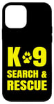iPhone 12 mini K-9 Search And Rescue Dog Handler Trainer SAR K9 FRONT PRINT Case