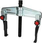 Quick adjustment universal 2 arm puller set with extremely narrow legs, 60-200 mm
