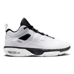 Nike Homme Jordan Stay Loyal 3 Chaussure de Basketball, White/University Red-Black, 42 EU