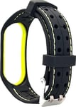 Beline Beline Mi Band 3/4 Smart-Rem Svart/Lime Svart/Lime