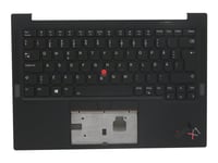 Sunrex - Ersättningstangentbord För Bärbar Dator - Med Trackpoint - Bakgrundsbelyst - Svenska/Finska - Med Övre Skydd - För Thinkpad X1 Carbon Gen 9 20Xw, 20Xx