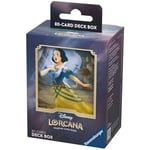 Ravensburger Disney Lorcana TCG Le Retour d'Ursula Jeu de Cartes à Collectionner JCC Boîte de Rangement Deckbox Blanche-Neige dès 8 Ans
