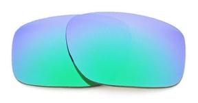 NEW POLARIZED GREEN REPLACEMENT LENS FOR OAKLEY CONDUCTOR 6 SUNGLASSES