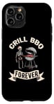 Coque pour iPhone 11 Pro Viande Squelette Bbq - Grill Grille Barbecue