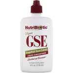 NutriBiotic, Vegan GSE Grapefruit Seed Extract, Liquid Concentrate, 4 fl oz (118