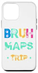 Coque pour iPhone 12 mini Bruh, We Don't Need Maps - L'aventure ultime en voyage en voiture