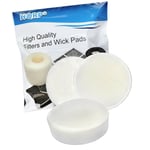 3x HQRP Foam Filters for Hoover Task Cordless Lightweight CH20110, Royal ER20000