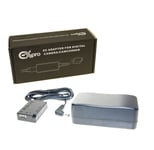 Ex-Pro® Canon ACK-E18 AC Power Supply Adapter DR-E18 (LP-E17) Battery coupler kit for Canon EOS 750D, 760D, EOS 8000D, Rebel T6i, T6s, Kiss X8i