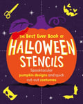 Pop Press - The Best Ever Book of Halloween Stencils Pumpkin Carving Stencils: Spooktacular pumpkin designs and quick cut-out costumes Bok