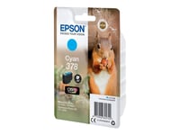 Epson 378 - 4.1 Ml - Cyan - Original - Blister - Bläckpatron - För Expression Home Xp-8605, 8606  Expression Home Hd Xp-15000  Expression Photo Xp-8505, 8700