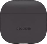 Decoded Silicone Aircase - Skyddande Silikonfodral För Airpods 4:E Generation (Kol)