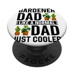 Papa jardinier, comme un père normal, juste plus cool - Dad Gardening PopSockets PopGrip Interchangeable