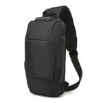 Wozinsky Crossbody Ryggsäck med USB-port - Svart