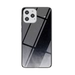 iPhone 12 / 12 Pro - Starry Sky Hybrid cover med Bagside af Hærdet Glas - Nattehimlen