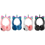 Roymart Neon Pods Unicorn Bluetooth Headphones Multicolor