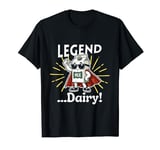 kawai Legendary Legend Dairy funny Milk Cool Hero sunglasses T-Shirt