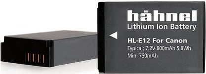 HAHNEL Batterie Type Canon LP-E12 7.2V 750mAh