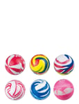 Happy Summer Bouncing Balls 6-Pack 3,5Cm Patterned Happy Summer