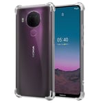 Iskunkestävä silikonikuori Nokia 5.4