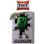 Minecraft Dynamite Double Sided Polyester Duvet Cover