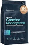 Creatine Monohydrate Powder 1Kg - Micronised, Unflavoured & Vegan - Pure Creatin