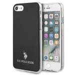 U.S. Polo Assn. Shiny iPhone 7/8/SE 2020 Skal Svart - TheMobileStore iPhone 7 tillbehör