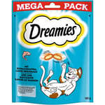 Dreamies kattesnacks Big Pack - Økonomipakke:  Laks (6 x 180 g)