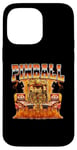 Pinball Arcade Game Flames Style années 90 Bootleg Coque pour iPhone 14 Pro Max