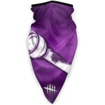 Kaswtrb Dead By Daylight Flashlight Video Games Video Game Purple Background Anti Dust Face Field Scarf Unisex Washable Cotton Field Cover