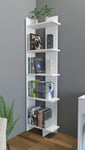 Alice Corner Bookcase Bookshelf Shelving Unit