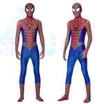Herr Superhjälte Spider-man Bodysuit Kostym Halloween Cosplay Kostymer Spiderman Kostym Vuxen 180