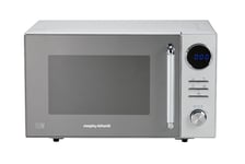 Morphy Richards 800W Solo Standard Microwave - Silver