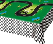 Folat Plastic Formula Race Track Design For Children's Birthday Party or themed party birthday tablecloth table cover disney Racing Car 1