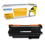 Refresh Cartridges Replacement Yellow CE272A/650A Toner Compatible With HP