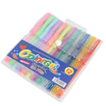 1 Set 12 Colors Gel Pen Glitter Pens Asst Scrapbooking Crafter D