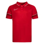 Nike Piké Dri-FIT Academy 21 - Röd/Vit Barn kids CW6106-657