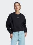 adidas Originals Sweatshirt - Black, Black, Size 2Xl, Women