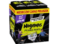 Pieluszki Pampers NINJAMAS MB PANTS 7-XXLARGE 60 BOY