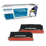 Refresh Cartridges Black TN3230 Toner Twin Pack Compatible With Brother Printers