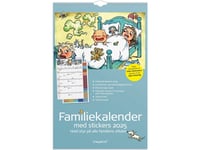 Familjekalender Otto Dickmeiss &Amp  Lilja Scherfig 5 Kolumner 2025