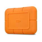 LaCie Rugged SSD 1TB, External SSD, USB-C, Thunderbolt 3, Extreme water and 3m drop resistance, Mac, PC, incl. USB-C w/o USB-A cable, 5 year Rescue Services (STHR1000800)