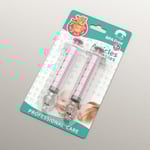 2st/ set 10ML Tube Nasal Aspirator Baby Care Nasal Aspirator C Pink