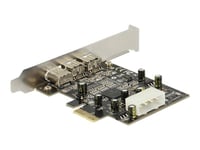 Delock PCI Express card FireWire A / B - Videofångstadapter - PCIe